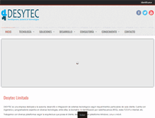 Tablet Screenshot of desytec.com